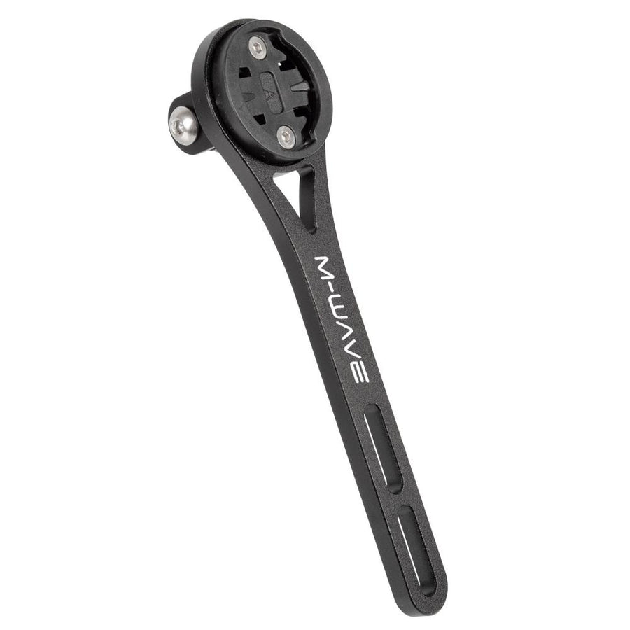 M-WAVE Davenport AeroSpoon Lenkerhalter CNC-gefräste Aluminium-Universalhalterung für Fahrrad-Computer & Action-Cam