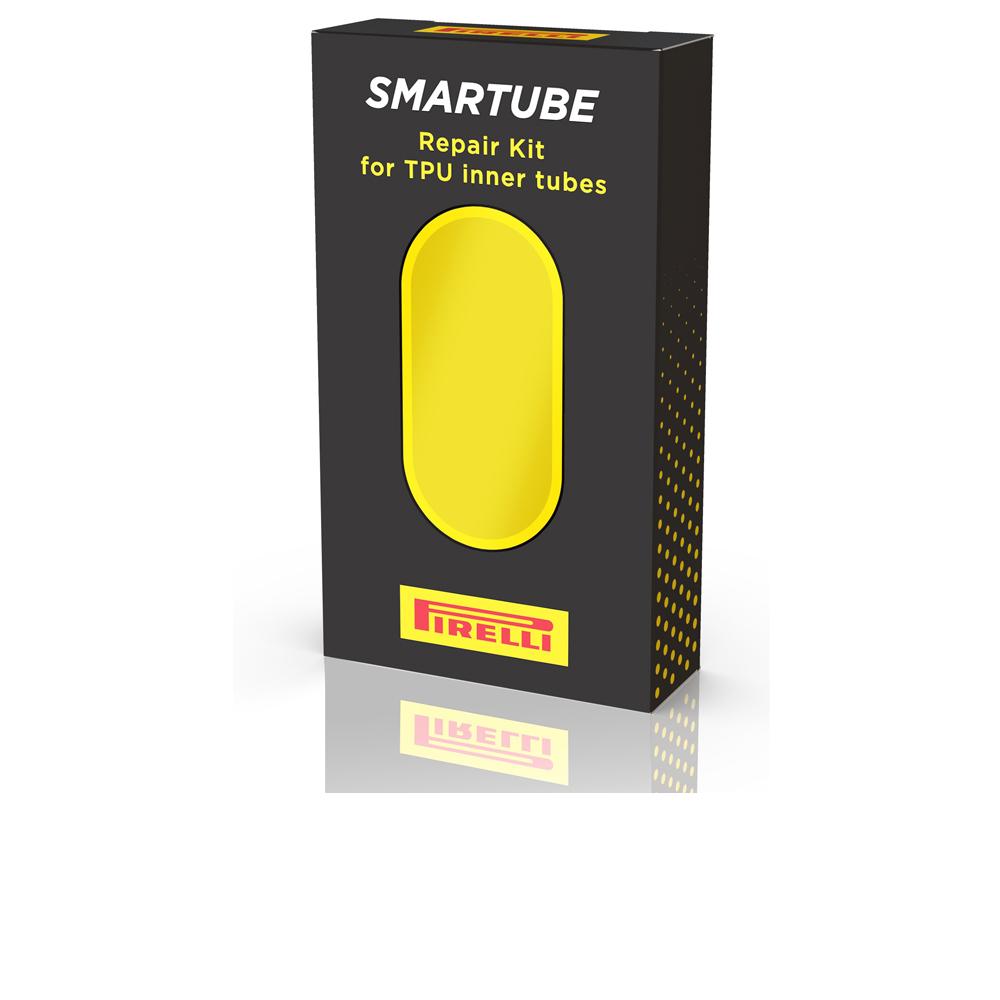 Pirelli Flickset SmarTUBE 10 Patches + Kleber Schwarz - Fahrrad Reparaturset