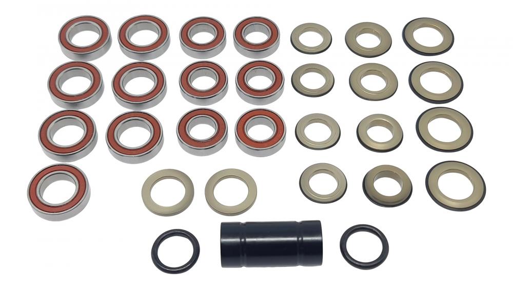 CAMBER FSR Lagersatz MY13-15 - Suspension Bearing Kit mit Pivot Spacern - Lageradapter