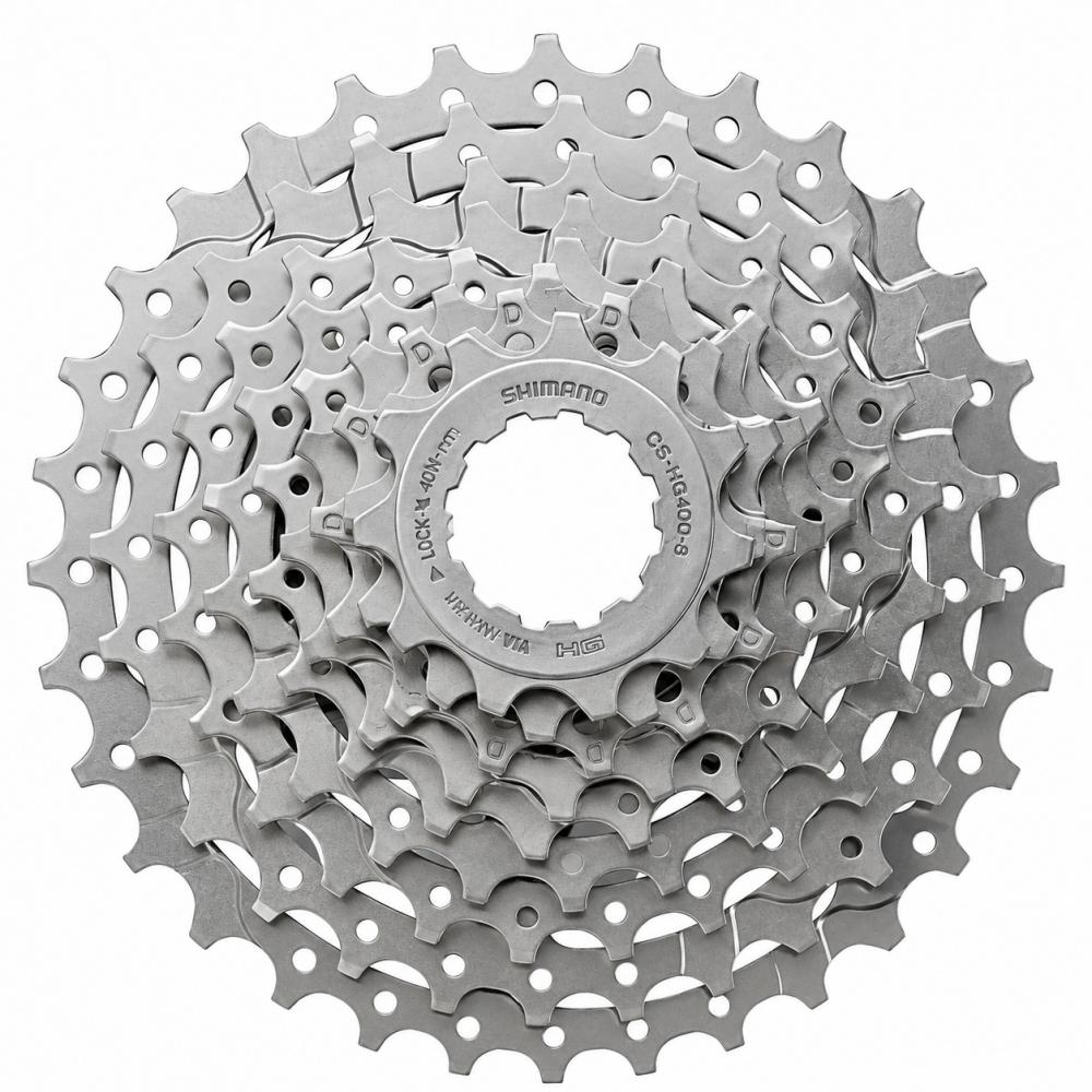 Alivio Cs-hg400 9-fach Kassette 11-36 Zähne, Hyperglide-technologie Für Präzises Schalten, Kompatibel Mit Hg 9-fach Ketten, Ideal Für Mtb Und Trekking