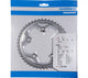 SHIMANO Kettenblatt FC-RS500 46 Zähne Silber - effiziente Schaltperformance für Kompaktkurbeln