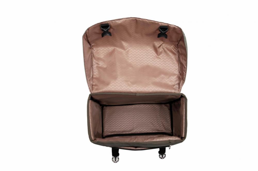 New Looxs Doppelpacktasche Oslo Joli Burgundy/Rust 37L Burgundy - viel Stauraum für Alltag & Tour