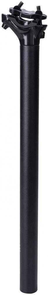 CONTEC Patentsattelstütze Pipe 31,6 x 400 Millimeter Aluminium 6061 schwarz matt 5 Millimeter Offset 2-Bolzen-Klemmung