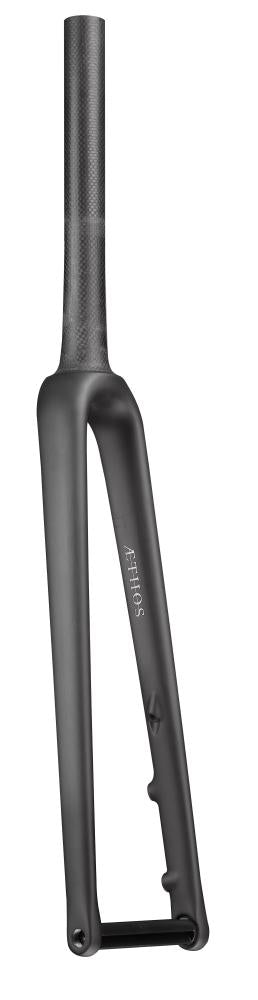 AETHOS FRK MY21 AETHOS SW - 700C TA CARBON 12X100MM DISC CUSTOM FLAT MOUNT 47MM OFFSET SIZE 49/52CM - SATIN CARBON - Gabel - Fahrradgabel
