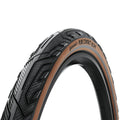 Continental Pure Contact E-50 Faltreifen Schwarz/Coffee für E-Bikes, mit Pannenschutz.