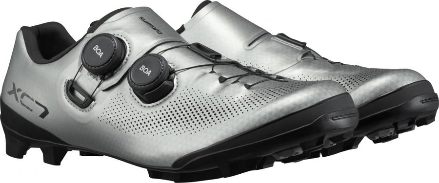 SHIMANO Fahrradschuhe XC703 Herren/Damen MTB SPD Fahrradschuhe Größe 38 Silber