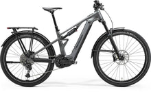 MERIDA ETMO 500 EQ E-SUV Bike Größe M - gunmetal grey-black, Aluminium, Fully 140 Millimeter, Bosch PX 90 Newtonmeter, 600 Wh Akku
