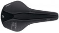 Schwarzer Prologo Nago R4 Fahrradsattel, 137 mm Breite, von oben fotografiert.