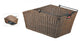 KLICKfix Hinterradkorb Structura GT braun 44x24x20 cm