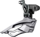 SHIMANO Umwerfer TIAGRA FD-4703 Schelle 31,8 mm mit Adapter 28,6 mm - präziser Frontantrieb für 3-fach Kurbeln