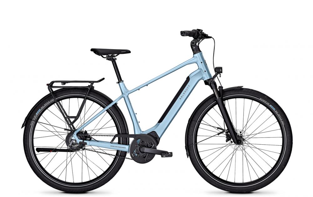 Kalkhoff IMAGE L EXCITE 29in Diamant S polarblue matt - leichtes City E-Bike mit Bosch SX