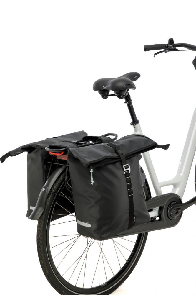 New Looxs Doppelpacktasche Cantos Double - robuste, wasserabweisende Gepäckträgerlösung