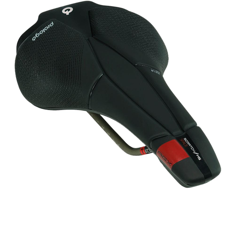 Prologo Scratch M5 AGX Space Sattel 147 mm in Schwarz für Gravel und Touring mit strukturierter Oberfläche.