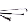 Büchel Speichen 2x266mm Nirosta silber 2,0mm mit 12mm vernickelten Messingnippeln, 100er Pack