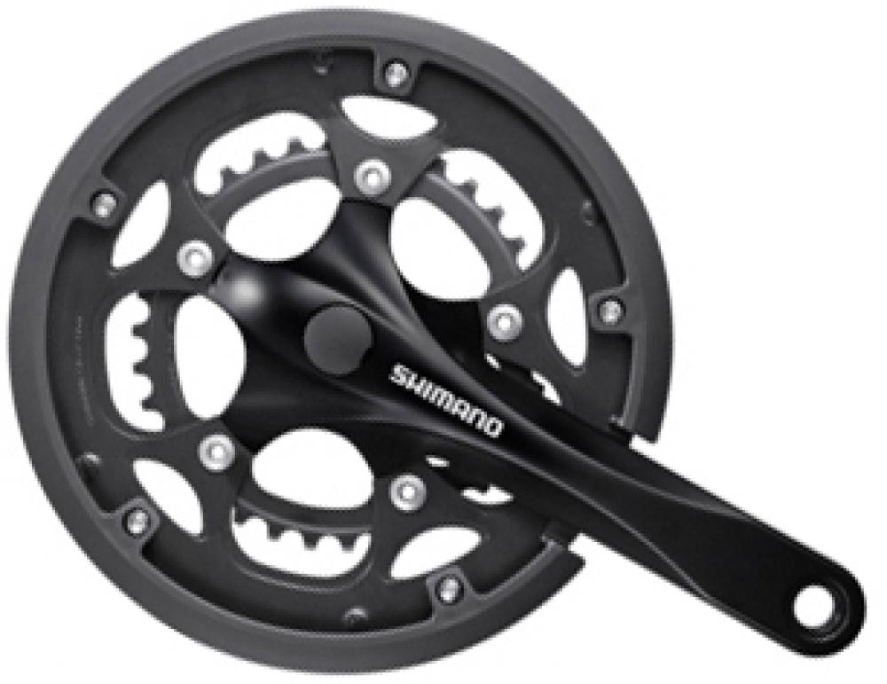 SHIMANO Kurbelgarnitur FC-RS200 8-fach Kurbelgarnitur - 8-fach, 175 mm, 50-34 Zähne, 34 Zähne