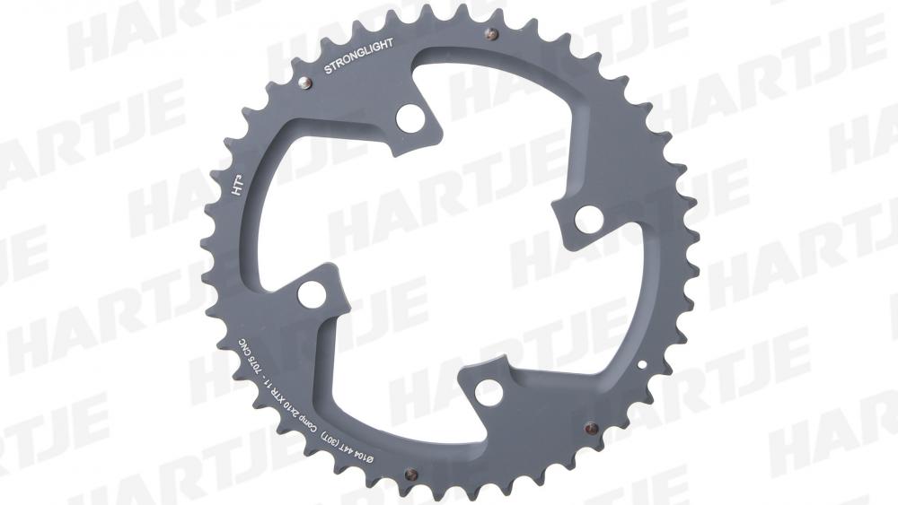 Stronglight Kettenblatt HT3 schwarz 44 Zähne 104mm BCD für Shimano XTR 2x10 Gang.