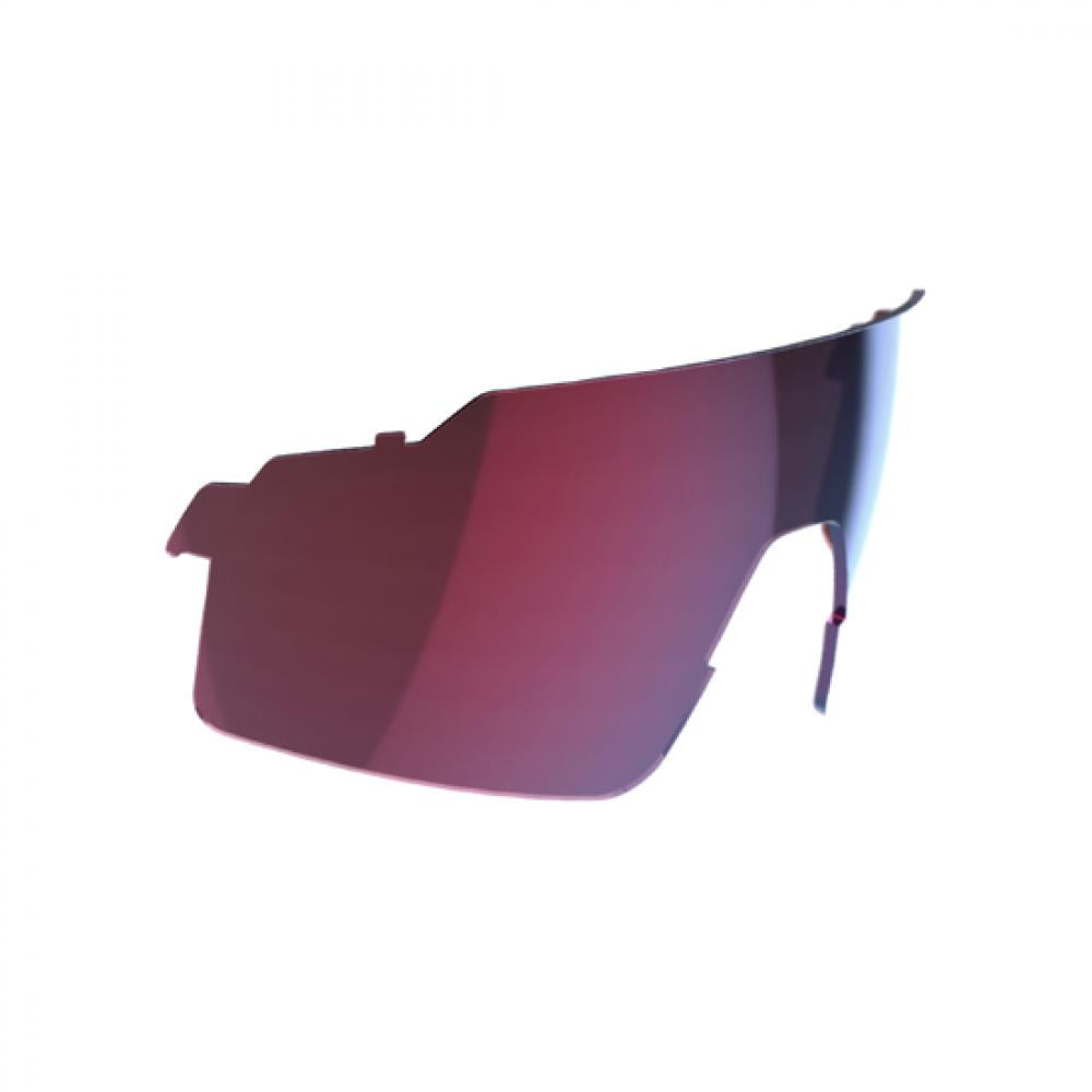 BBB Cycling lens FullView HC red lens One Size red - klare Sicht mit Wechselglas