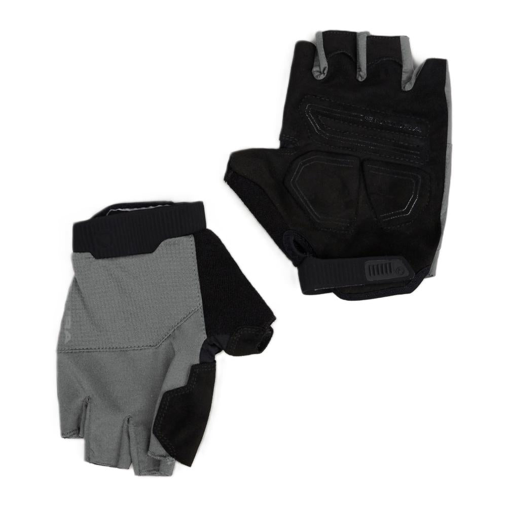 Endura Loop Mitt Radhandschuh M, Grau - Kurzfingerhandschuh mit Gelpolster, atmungsaktiv, Klettverschluss, Silikonprint