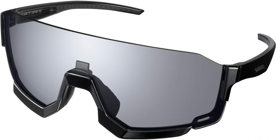 SHIMANO AEROLITE 2 RIDESCAPE PH BLACK Einheitsgröße BLACK - leichte Performance-Radsportbrille
