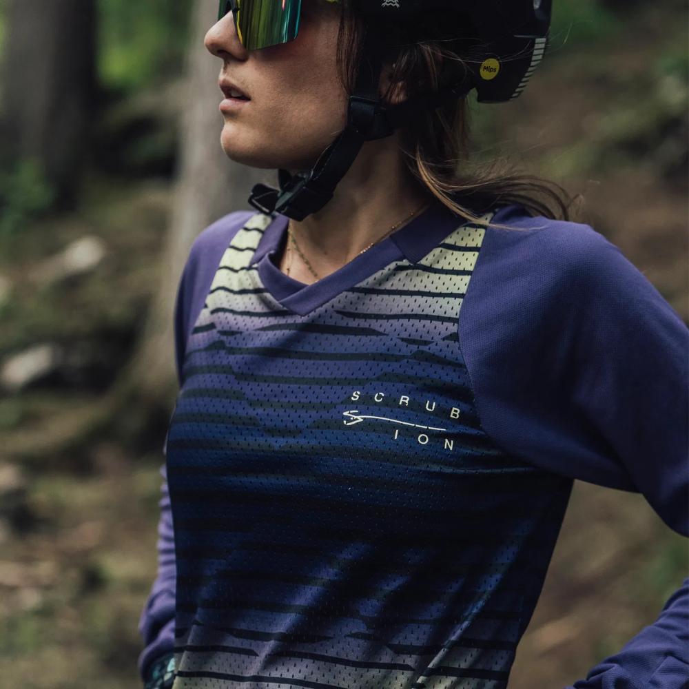 ION Bike ION MTB Jersey Long Sleeve Scrub Women 34/XS 47233-5024 - MTB Jersey Langarm Scrub Damen