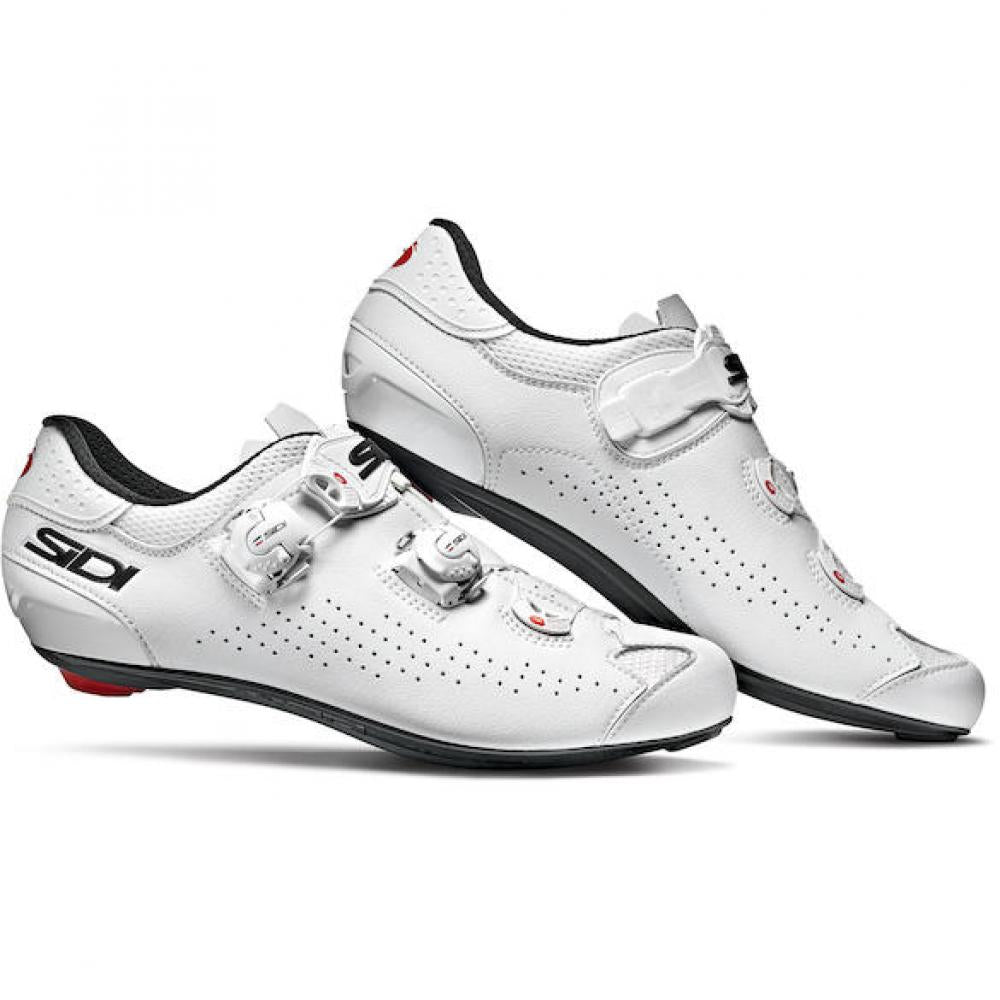Road Genius 10 Woman White/white 36 Weiß/weiß - Moderner Damen-rennradschuh Mit Carbonsohle