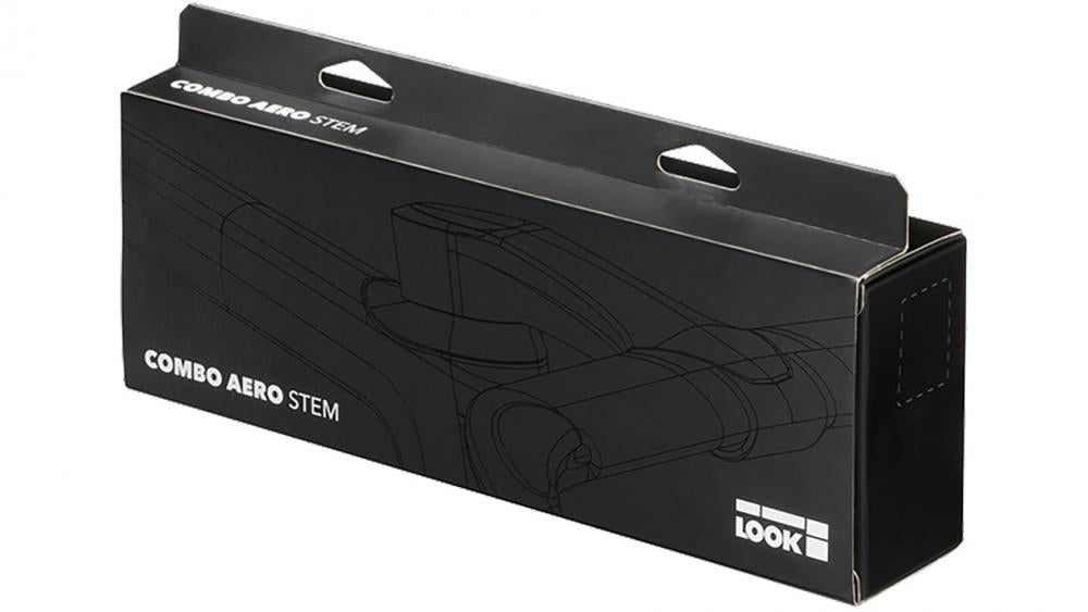 Look Combo Aero Vorbau -7° matt schwarz 140mm für 795 Blade RS Rennrad, integrierte Kabelführung