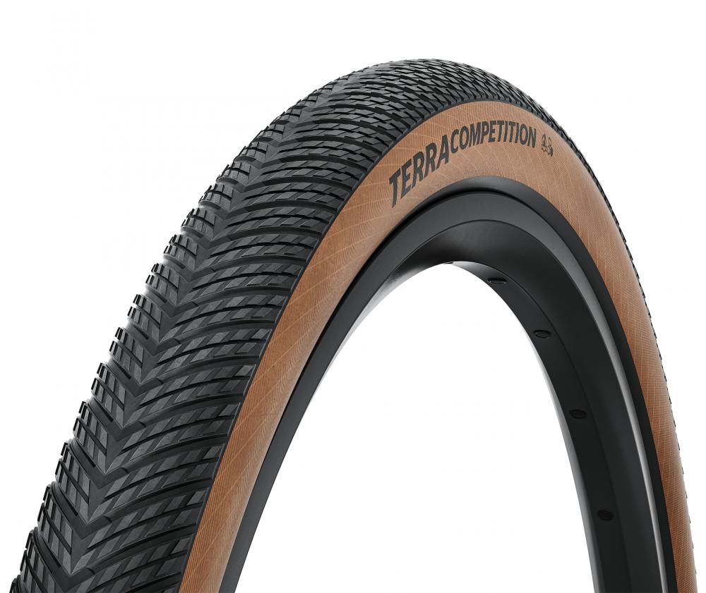 Continental Terra Competition Faltreifen 40-622 Schwarz - Gravel-Reifen mit Pannenschutz für Trail und Asphalt