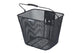 Basil Bilbao BE Vorderradkorb BasEasy schwarz, Stahl - feinmaschig / engmaschig, abnehmbar, passend für Lenker Ø 22-25,4 mm, 22x26x28 cm, Traglast max. 5 kg