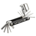 M-WAVE Mini 15 Multitool - Kompaktes Fahrrad-Multitool mit 15 Funktionen
