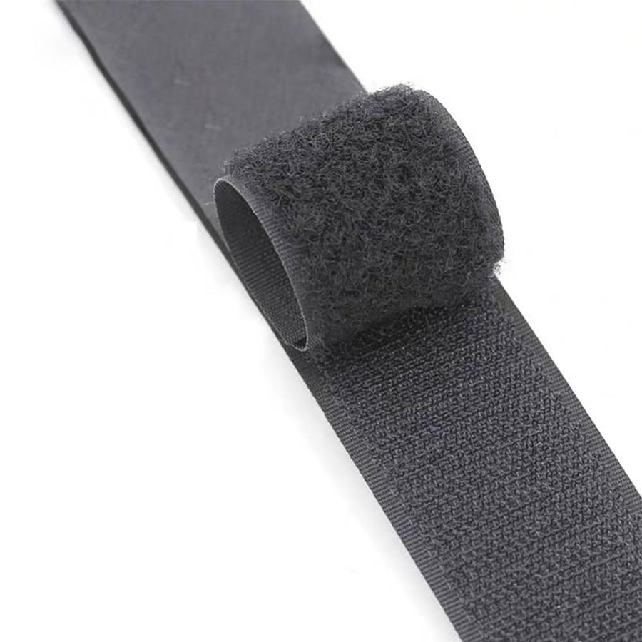TreeFrog Klett-Strap zur Kurbelfixierung Schwarz - sicherer Schutz für Kurbel und Rahmen
