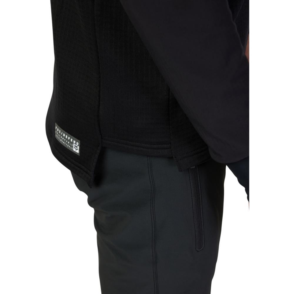 FOX Defend Thermal MTB-Hoodie Schwarz XL mit Polartec Power Grid