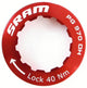 SRAM Kassetten-Lockring 11T rot für PG-970 DH - Sicherer Abschluss für Deine Kassette