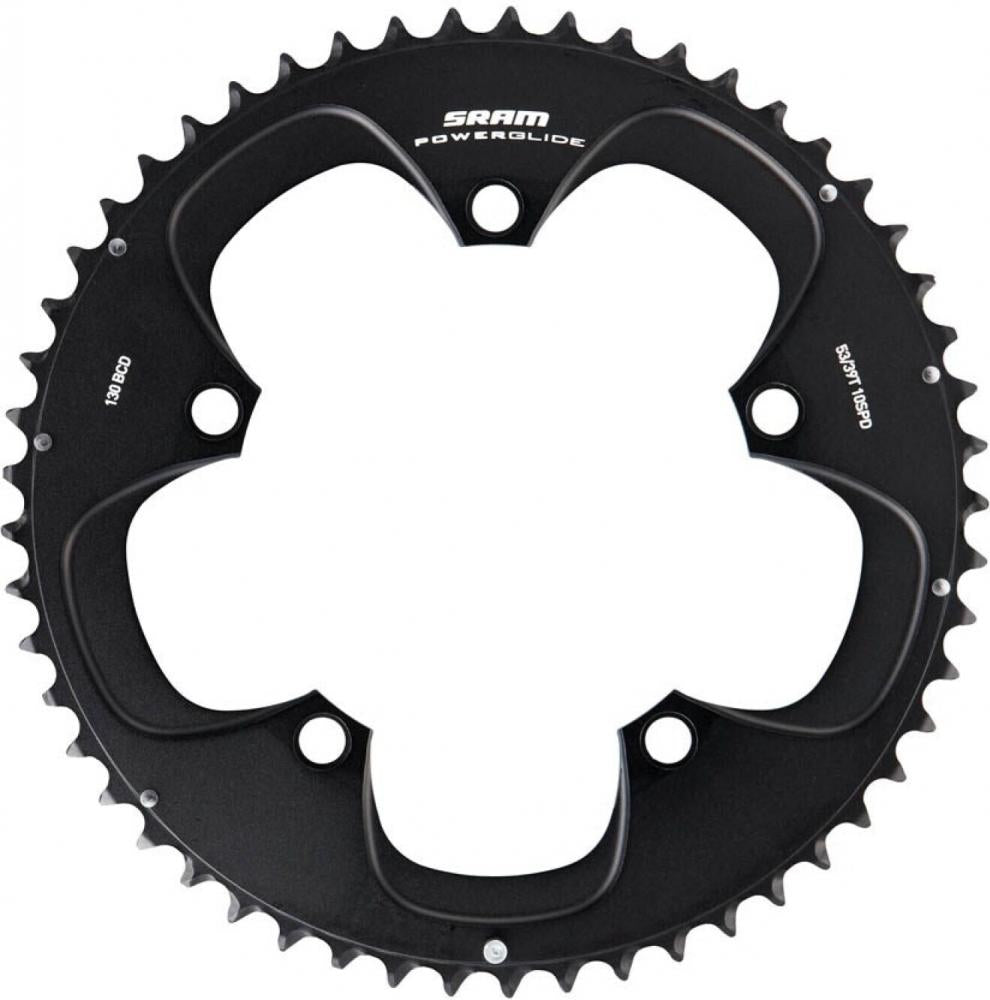 SRAM Red Kettenblatt 36 Zähne 11-fach 110mm Lochkreis schwarz - Hochleistungs Kettenblatt für Rennrad