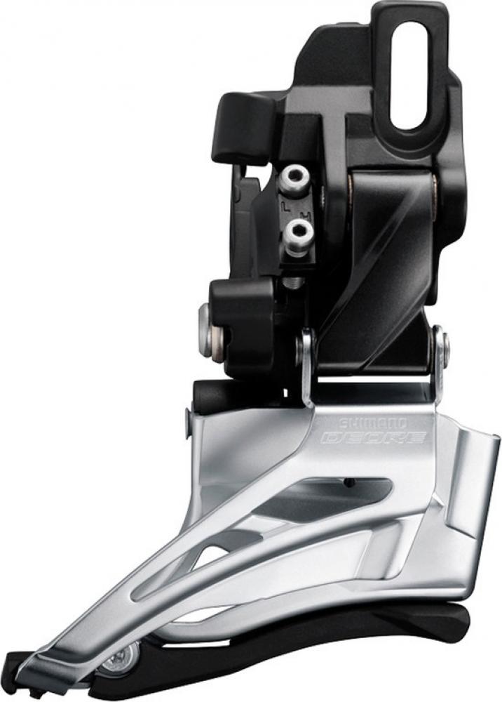 SHIMANO DEORE FD-M6025 Umwerfer 2-fach MTB Direktmontage Dual-Pull - präzise Frontschalt-Performance