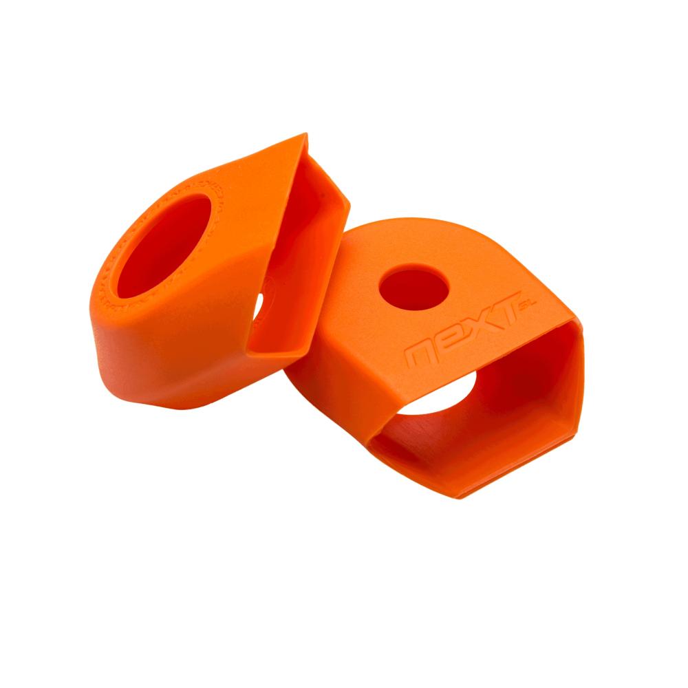 Race Face Crank Boot Kurbelschutz Kit, 2 Stk., Next G4, medium, orange - Schutz für Kurbelarme