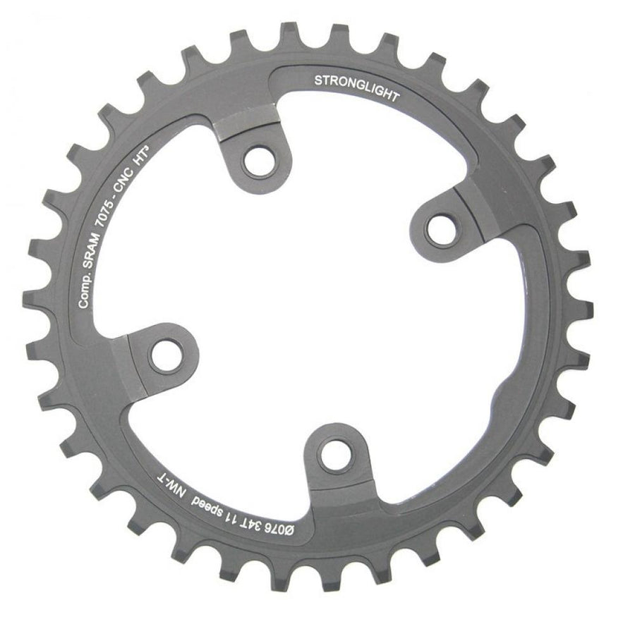 Stronglight Kettenblatt SRAM XX1 1x11 76mm 4-Arm 34Z HT3 CNC 7075 NW-T