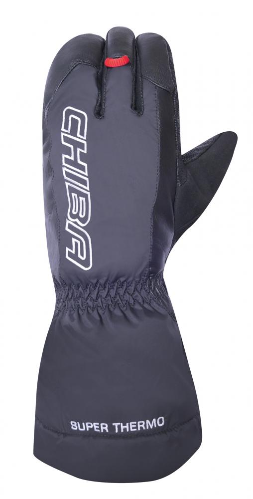 CHIBA Super Thermo - winddichte Lobster-Radhandschuhe mit Primaloft & Touchfunktion