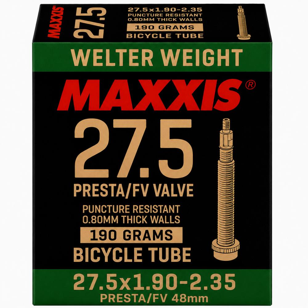 Maxxis WelterWeight Schlauch 27,5 x 1,90-2,35 Zoll - 50/60-584, SV 36 mm