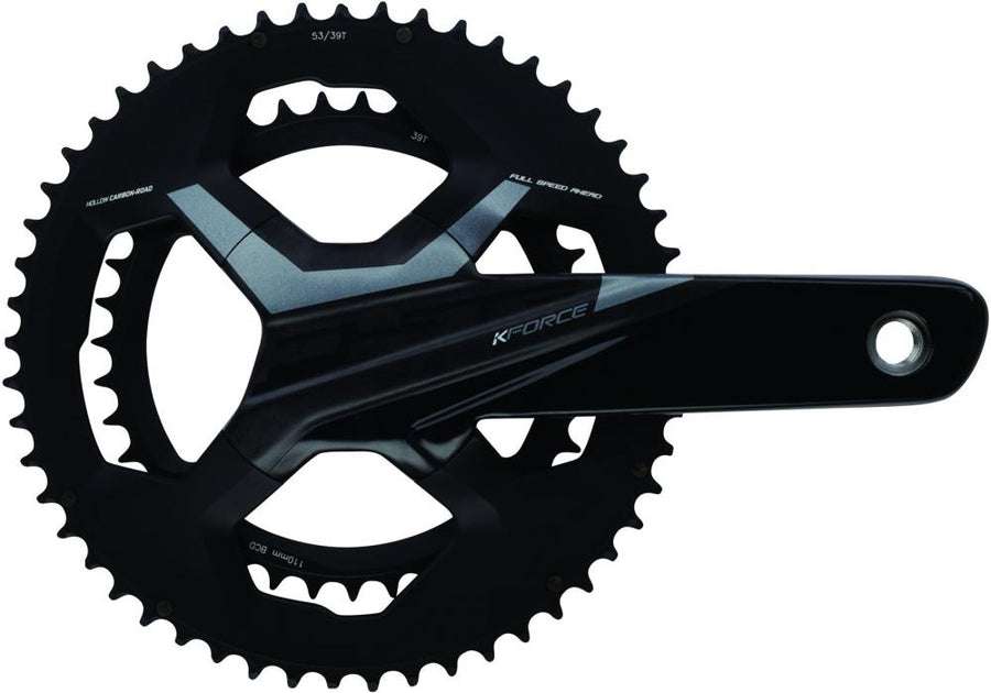 FSA Kurbelgarnitur K-Force Light Road BB386Evo 170 mm Schwarz - ultraleicht & steif
