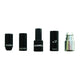 Jagwire Road Elite Link Endkappen 12er-Pack CHA155 - Aluminium Bremszugset Schwarz