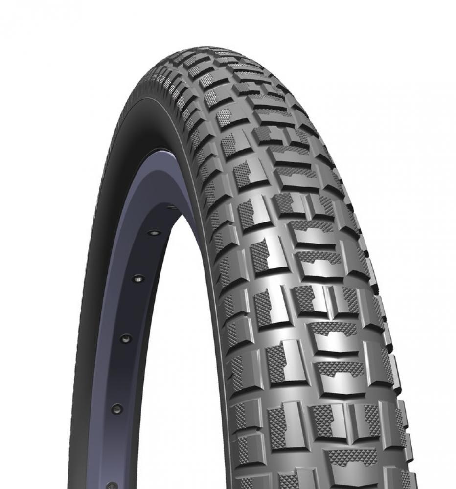 Mitas Nitro V89 Classic 22 BMX-Reifen 20x2.00\" (52-406), schwarz, universelles Profil für BMX-Parks und Stadtfahrten, langlebig und widerstandsfähig