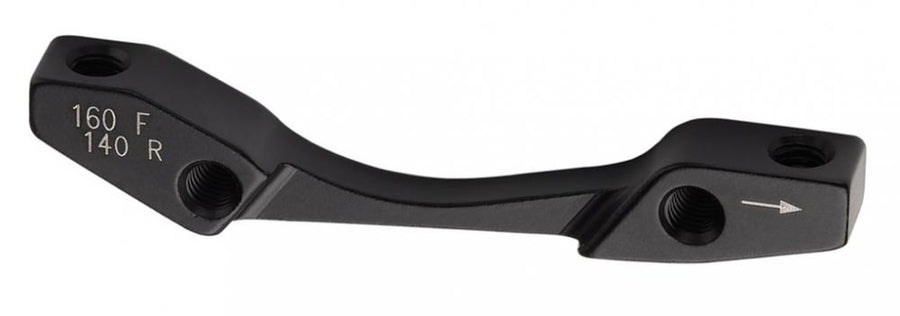 Avid Disc Bremsadapter, schwarz, für 160mm vorne und 140mm hinten.