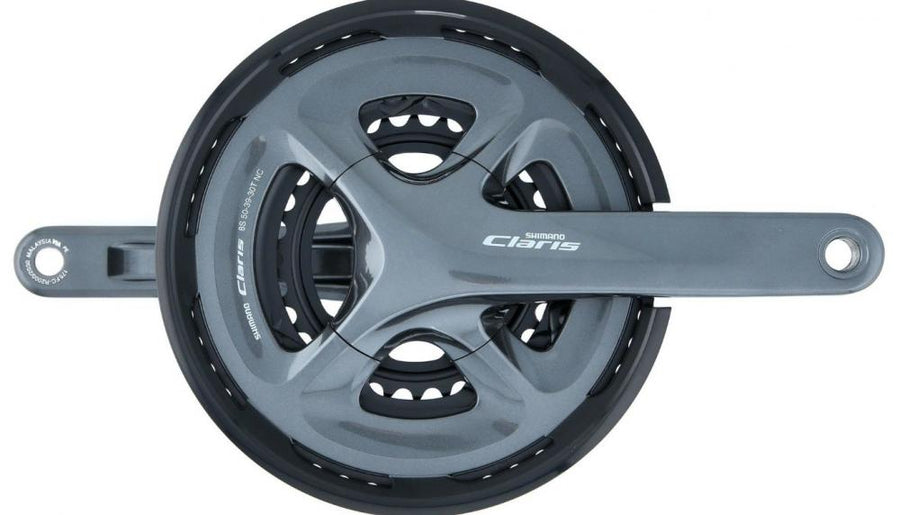 SHIMANO Kurbelgarnitur CLARIS FC-R2030 - 8-fach, 175 mm, 50-39, 30 Zähne