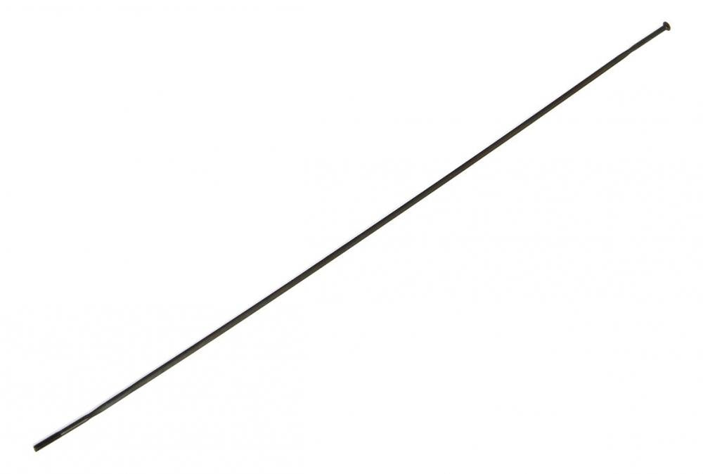 Vision Ersatzspeiche CX Ray schwarz 220 mm - aerodynamischer Speichenersatz für Vision-Laufräder