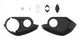 Haibike TRK ALLTRACK Motorabdeckung Set mit Motorabdeckung Ladeanschl Schraube