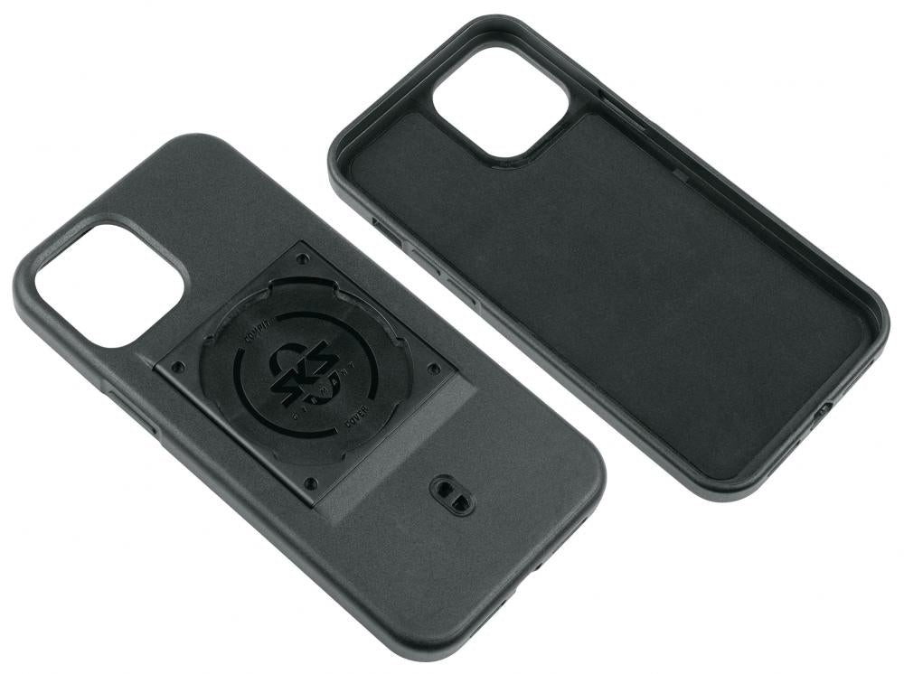 SKS GERMANY COMPIT Cover für iPhone 12 Pro Max, stoßdämpfend, 2-Komponenten-Kunststoff, Befestigung für COMPIT-System, schwarz