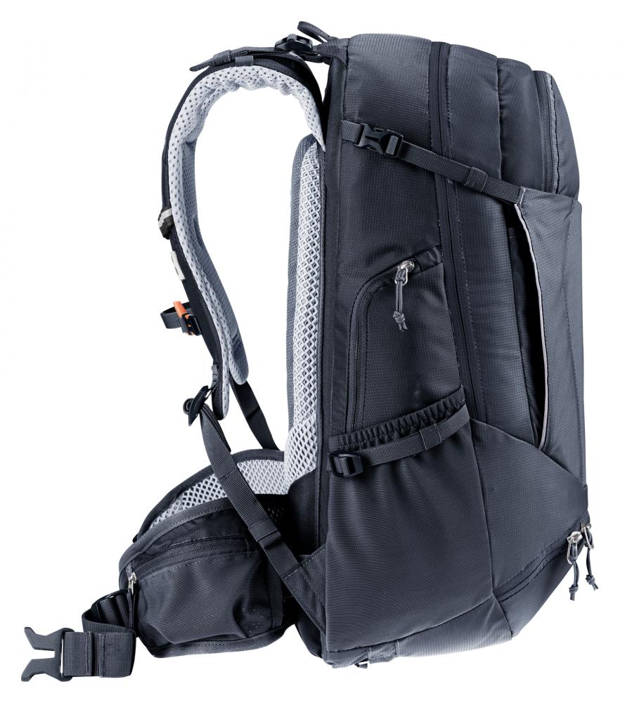 Deuter Trans Alpine 30 Fahrradrucksack Schwarz - Rucksack für alpine Mehrtagestouren