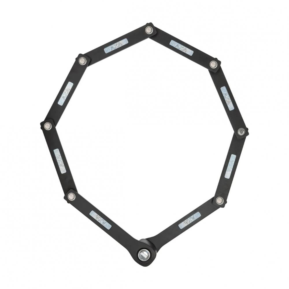 AXA Faltschloss Fold Lite 100 - 1.000 mm Fahrradschloss in Schwarz Leicht & Sicher
