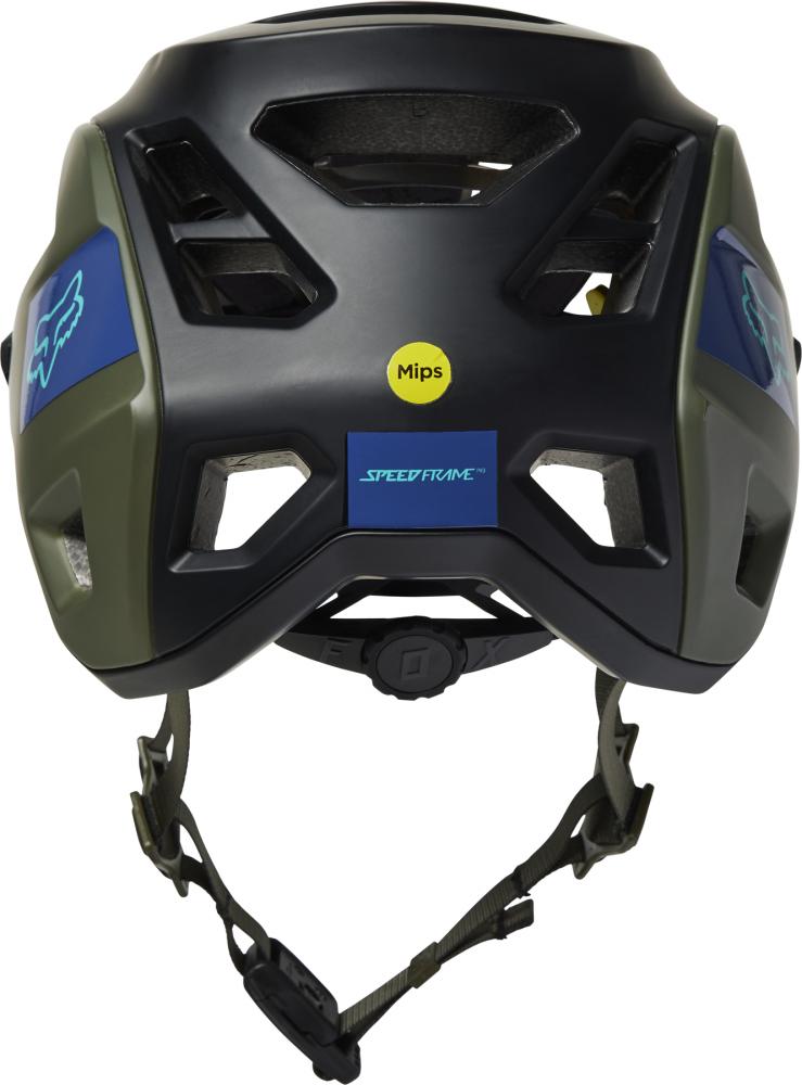 Fox Helm Speedframe Pro Blocked Army Größe L