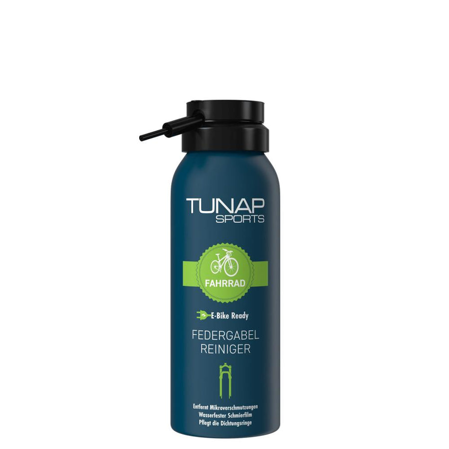 Tunap SPORTS Federgabelreiniger 125ml Spray - Pflege für Federgabel & Dämpfer